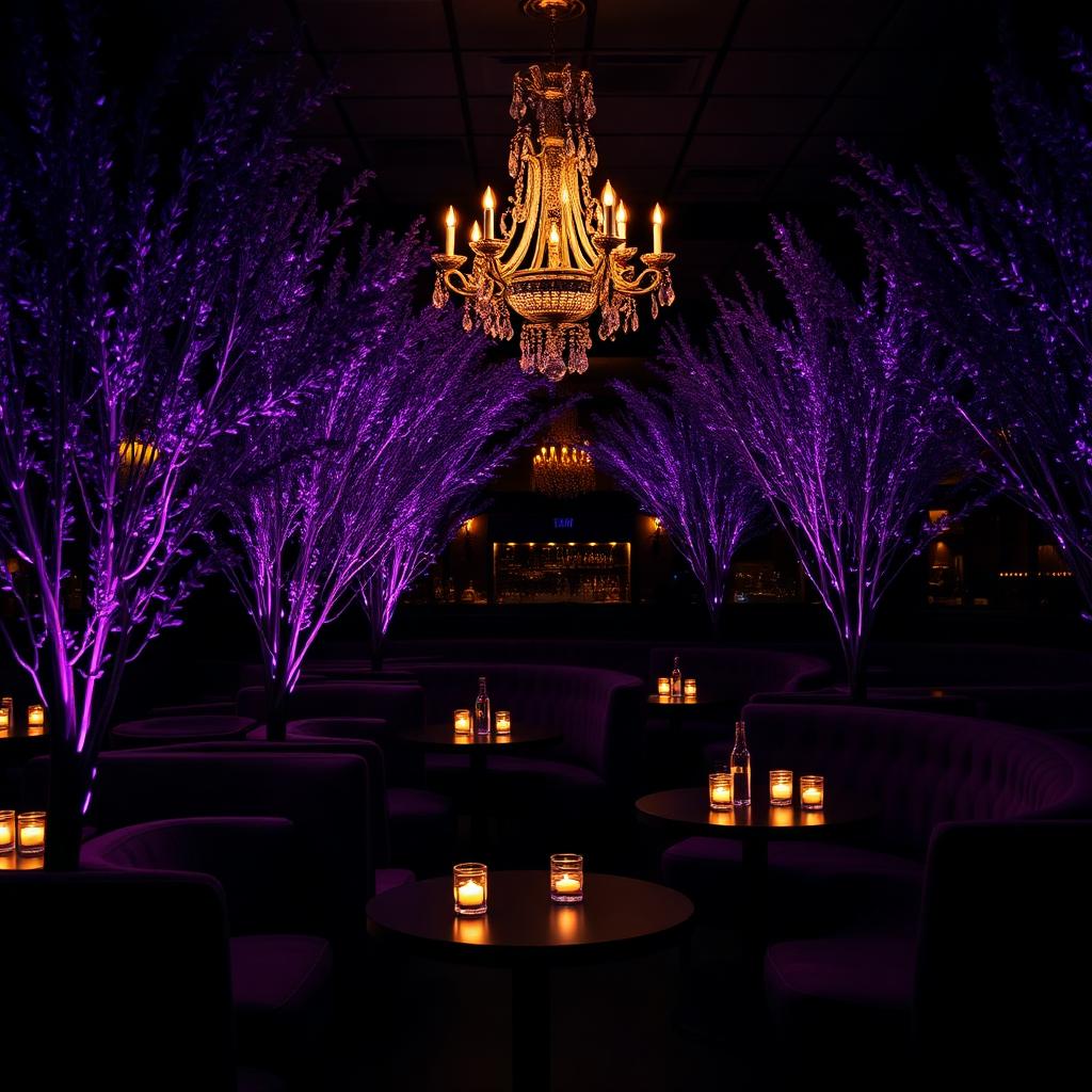 Lavend'Or evening ambiance